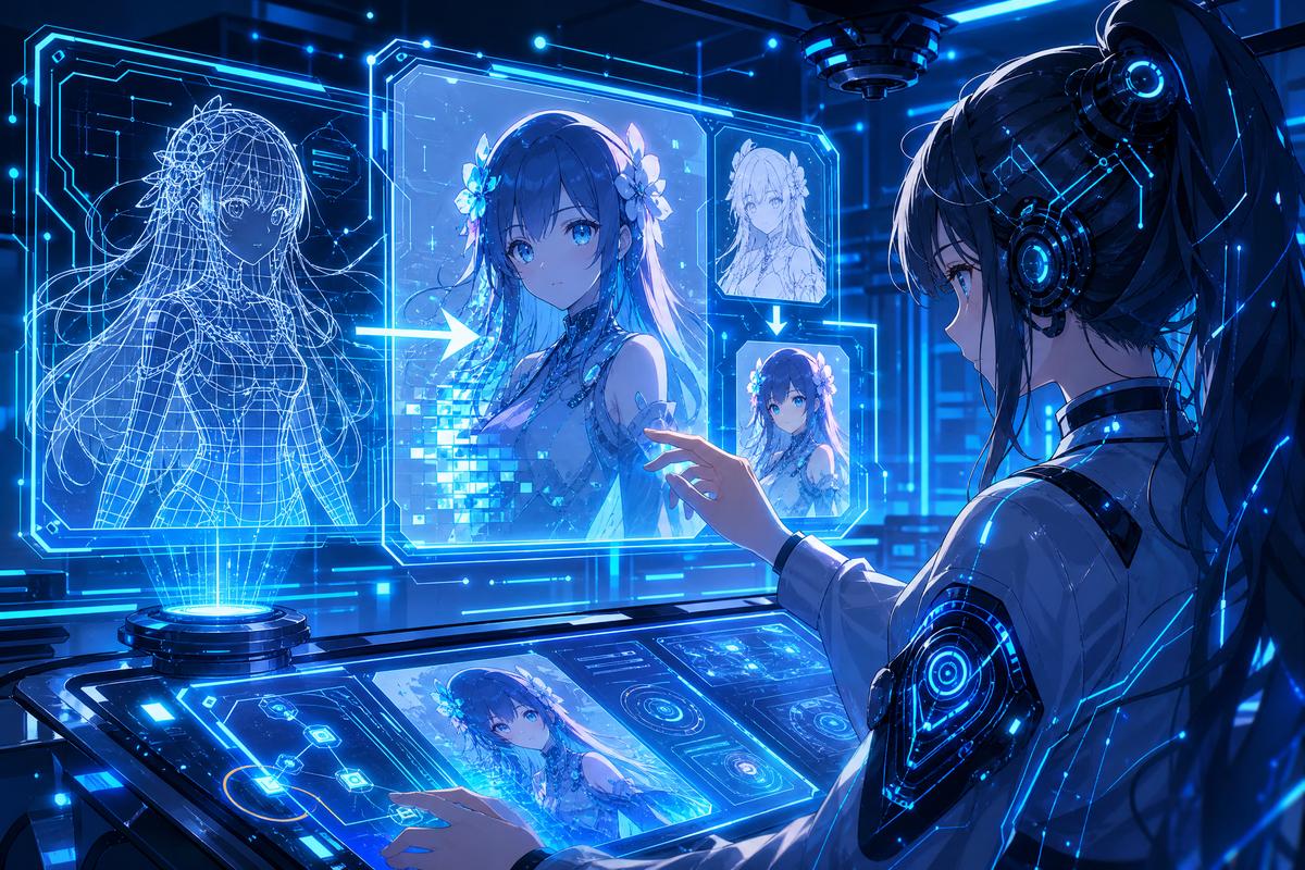 蜜桃AI动漫剪辑技术展示
